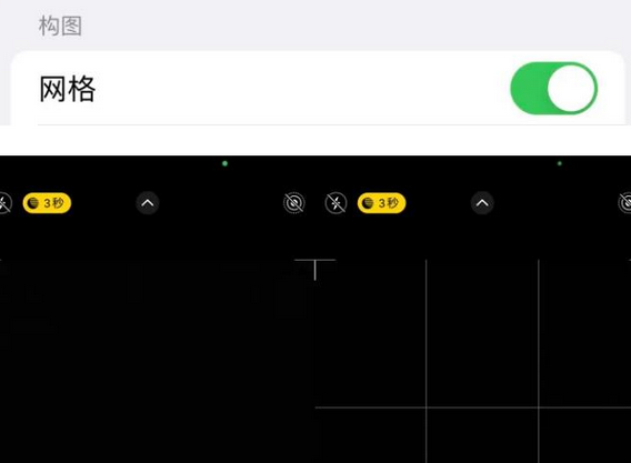畜禽良种场苹果手机维修网点分享iPhone如何开启九宫格构图功能