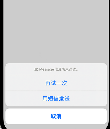 畜禽良种场apple维修iPhone上无法正常发送iMessage信息