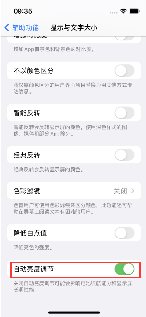 畜禽良种场苹果15维修店分享iPhone 15 Pro系列屏幕亮度 