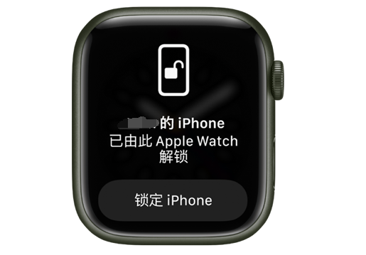 畜禽良种场苹果手机维修分享用 AppleWatch 解锁配备面容 ID 的 iPhone方法 